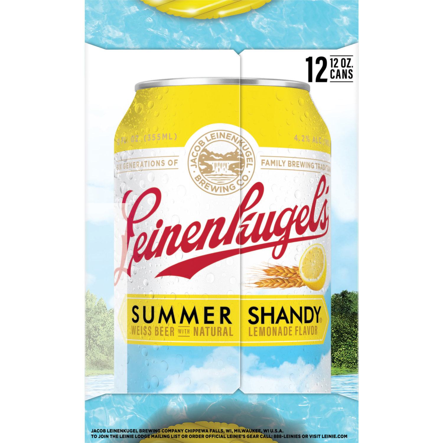 LEINENKUGEL LODGE PACK 12PK CAN 12 OZ