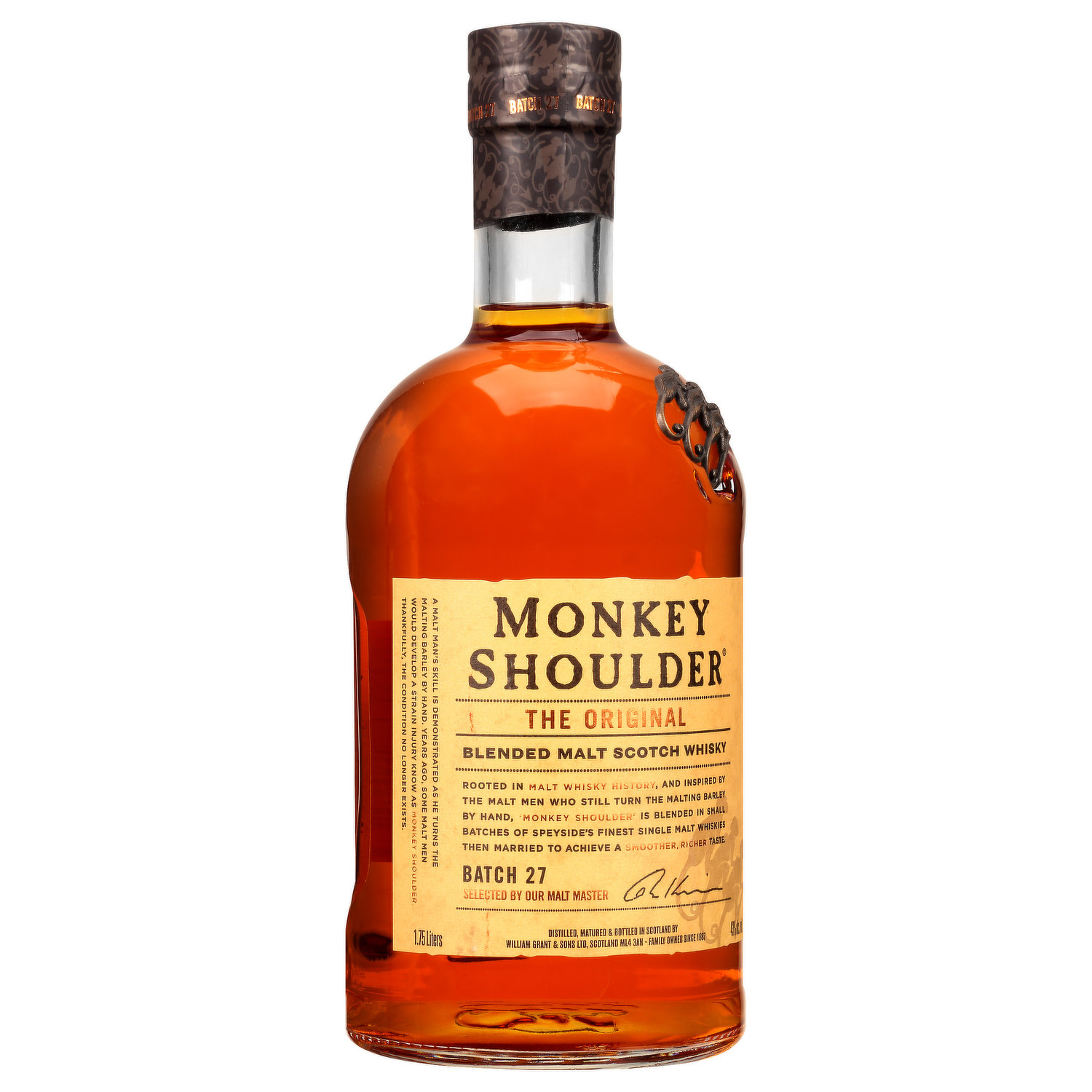 Where to buy Monkey Shoulder Batch 27 Blended Malt Scotch Whisky with  Glasses, Speyside, Scotland