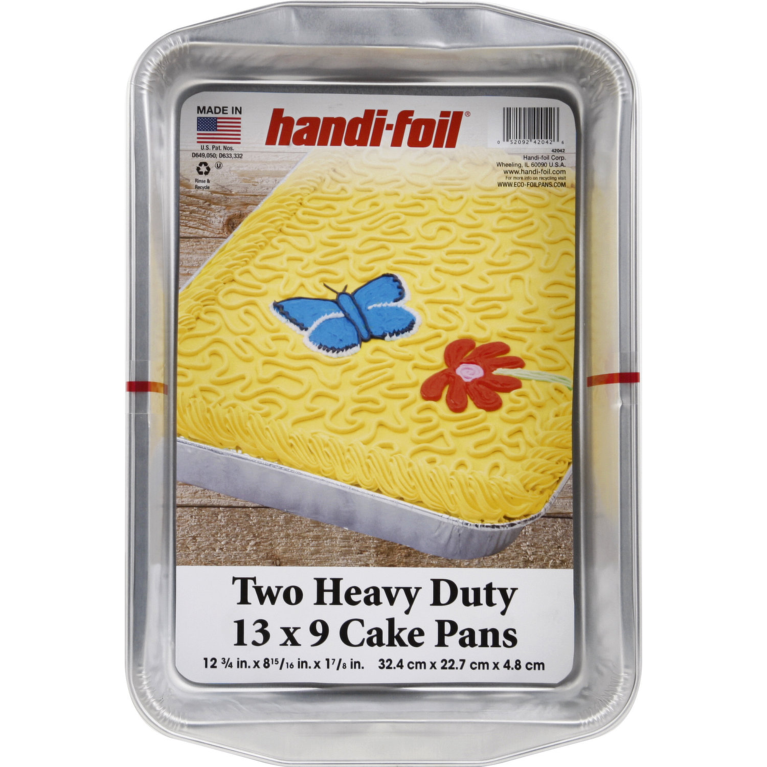 Handi-Foil 13x9 Utility Pans 2ct