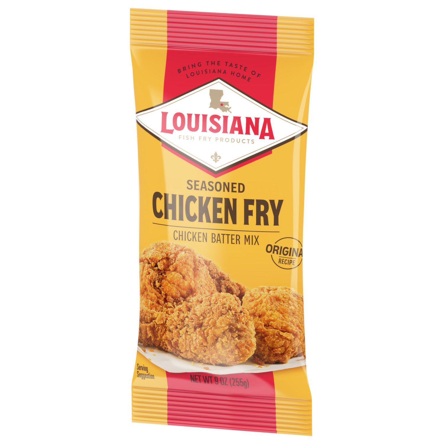 Louisiana Fish Fry Seasoned Chicken Batter Mix, 9 oz