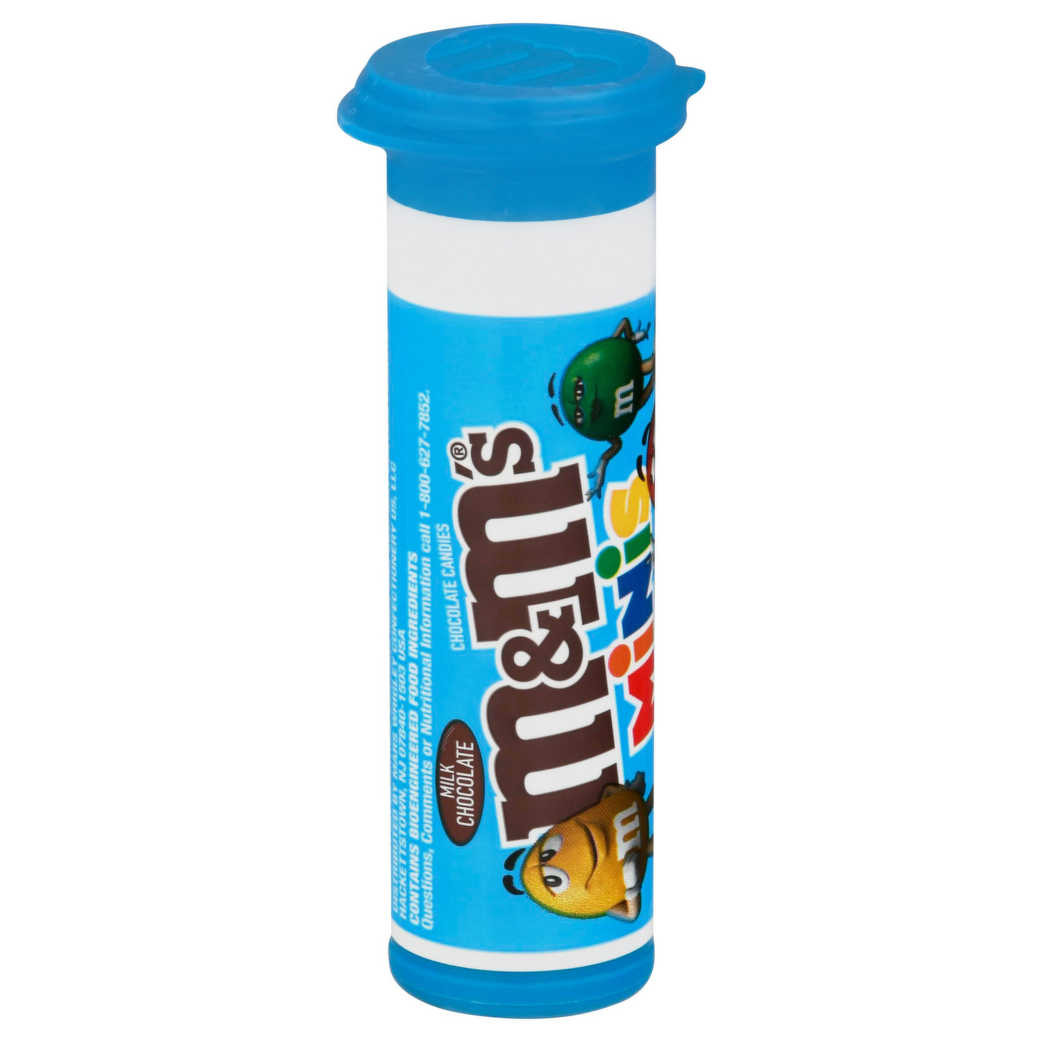 M&M'S Milk Chocolate MINIS Size Candy, 1.08 Ounce Tube