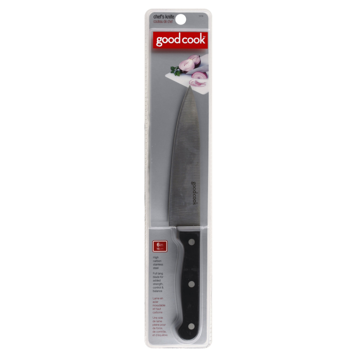 6 in (15 cm) Chef Knife - Stainless Steel