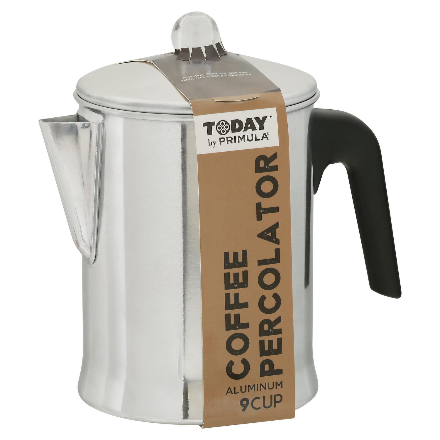 Primula Today Coffee Percolator, Doris, Aluminum, 9 Cup