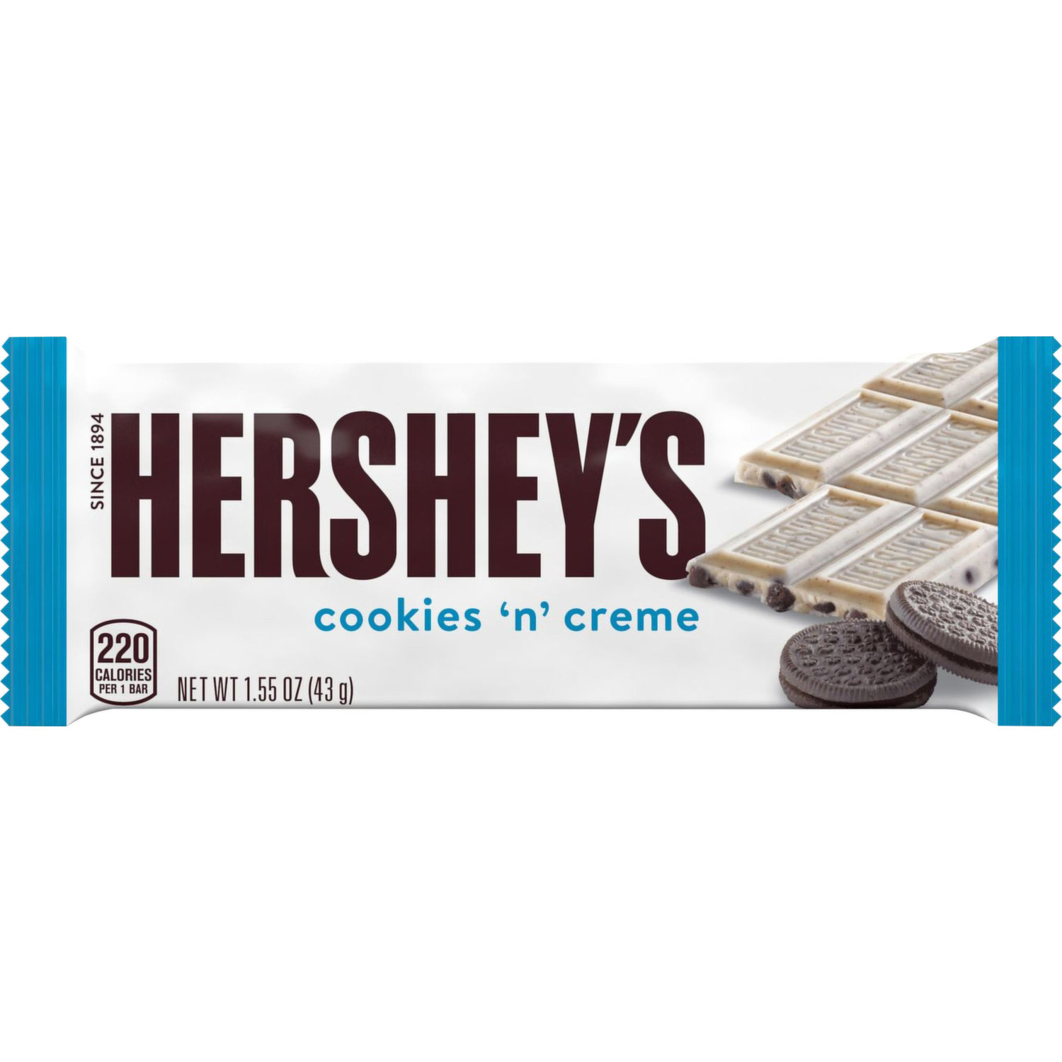 hershey cookies and cream bar