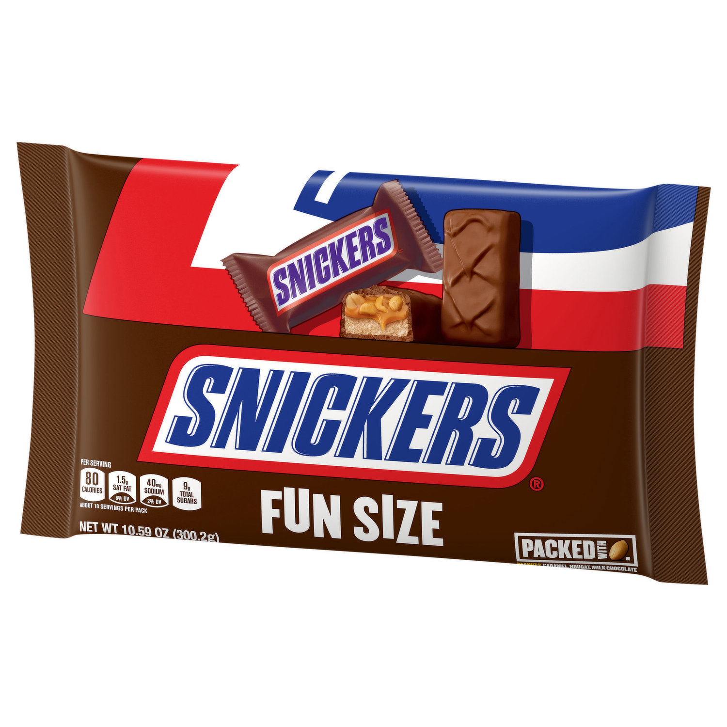 SNICKERS Fun Size Chocolate Candy Bars 10.59-Ounce Bag(pack of 24)