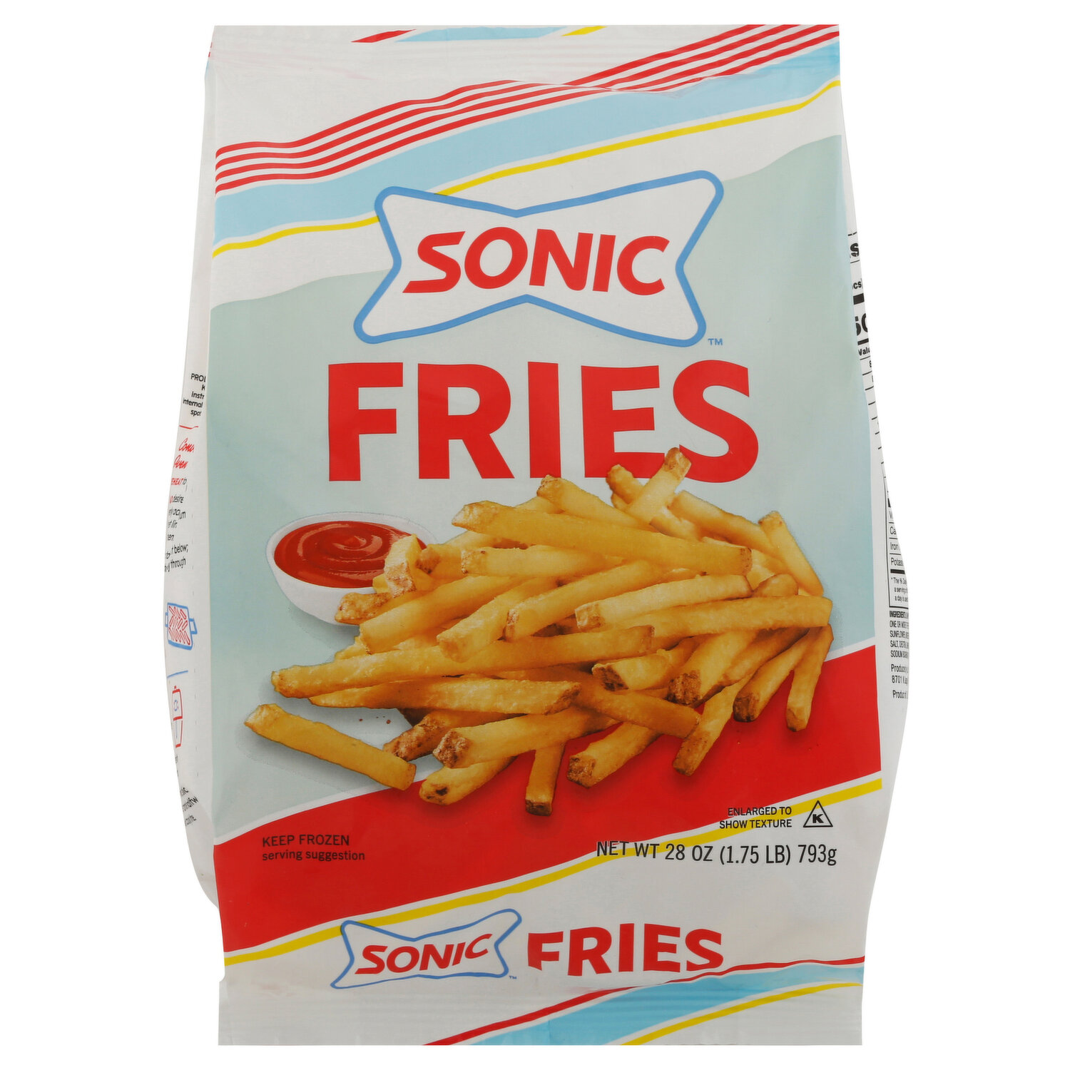 conix　『French fries』　コニックス Sonic debuts new fries | QSR Web