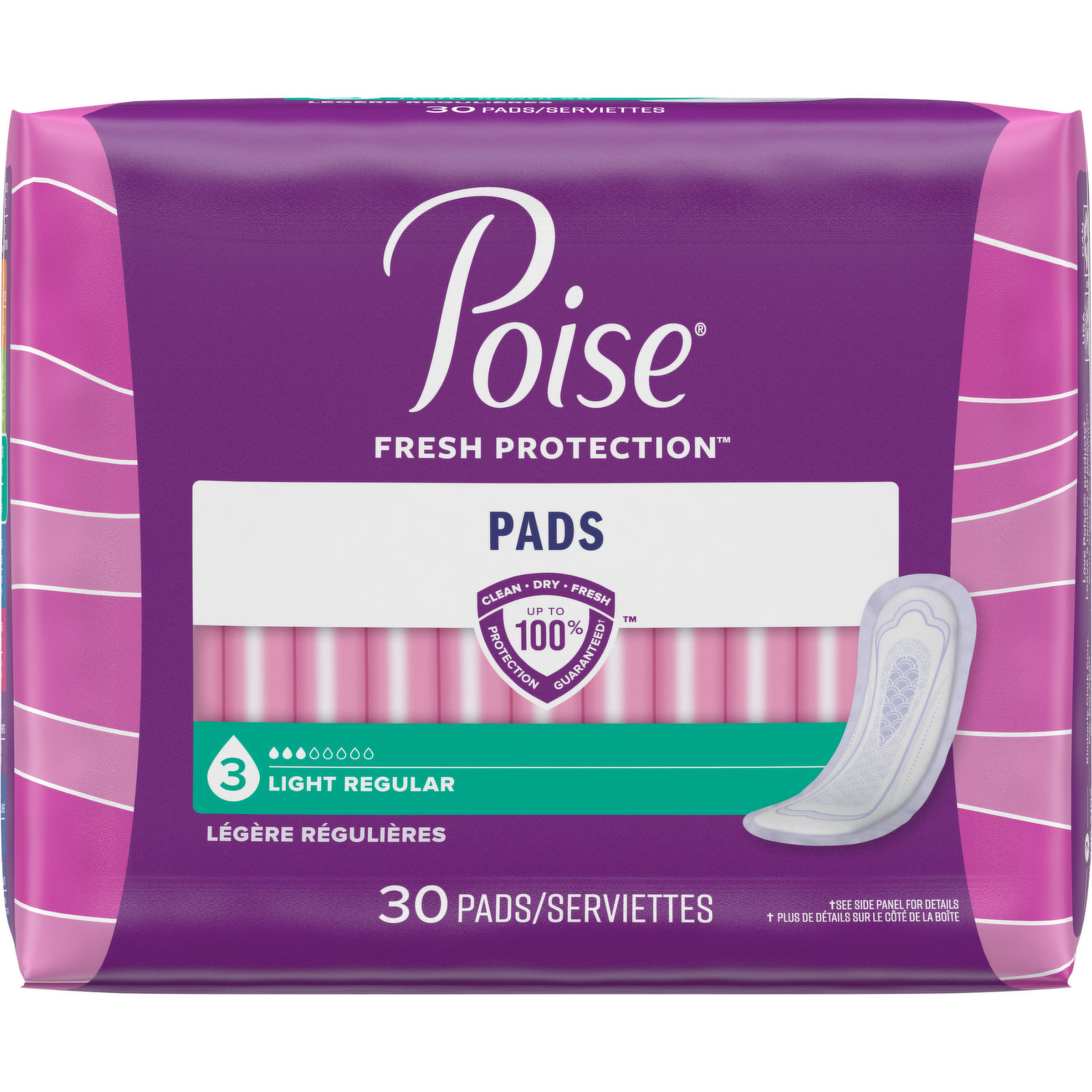 Poise Pads Regular