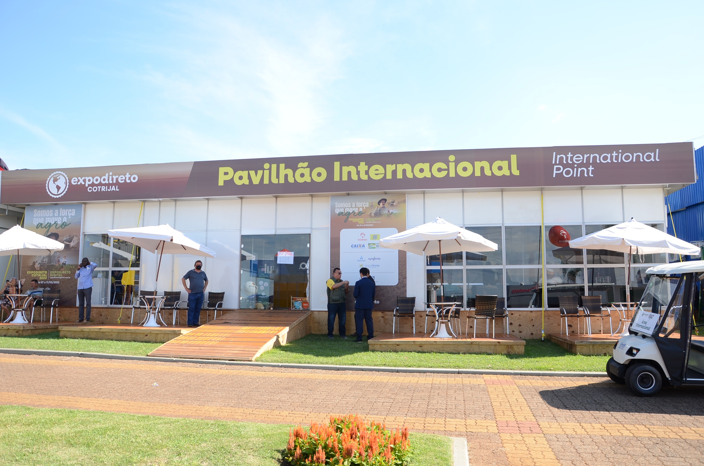 Área Internacional está localizada na parte central do Parque da Expodireto Cotrijal; Foto: Divulgação