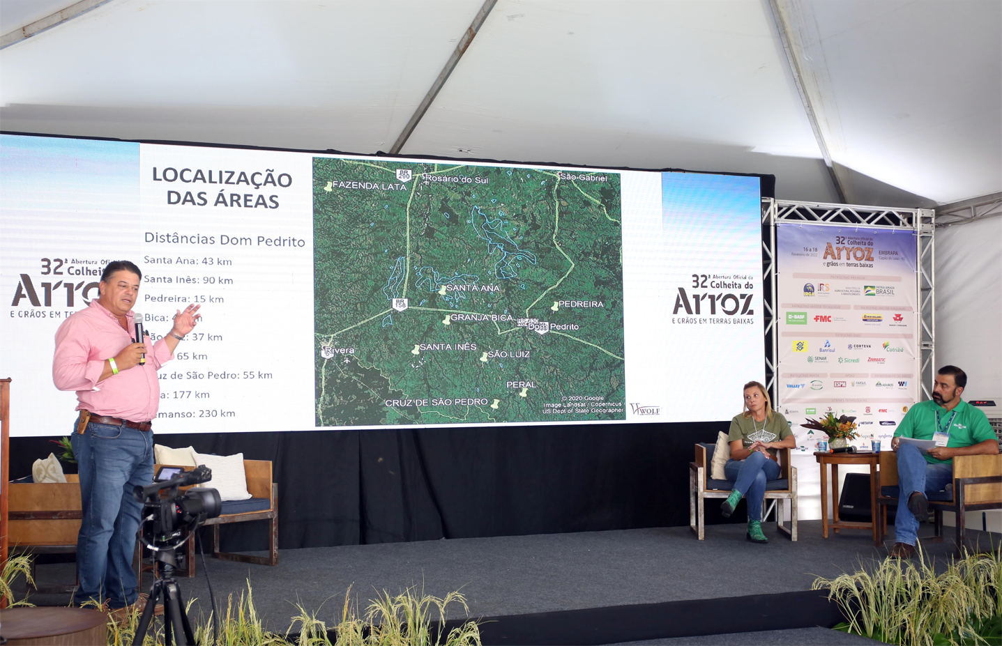 Tema foi abordado no segundo dia de palestras da Abertura Oficial da Colheita do Arroz em Capão do Leão. - Foto: Paulo Rossi