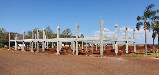 O novo prédio, de mais de quatro mil metros quadrados, já está em obras. - Foto: Divulgação