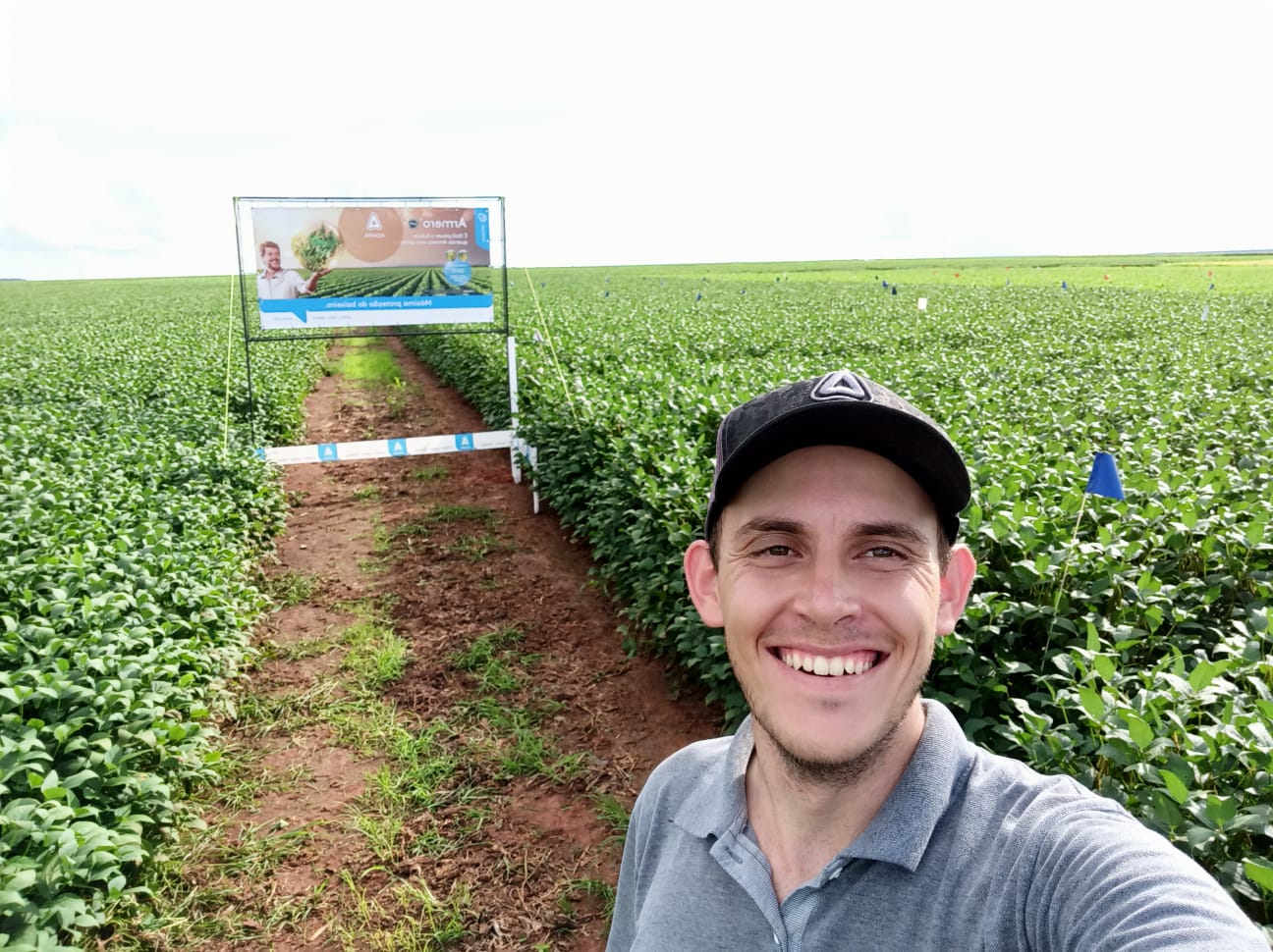 Luiz Felipe Gubiani, agrônomo de Desenvolvimento de Mercado da ADAMA