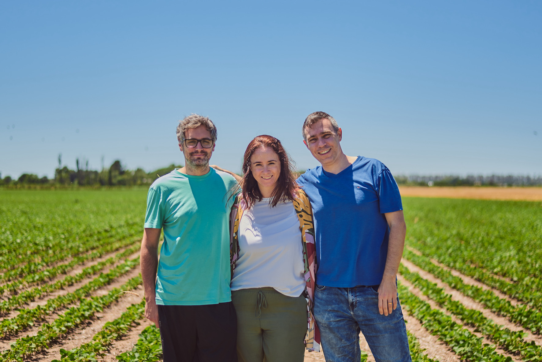 Nicolás Larrandart, CTO e fundador; Sabrina Muñoz, diretor geral Brasil; e Leandro Sabignoso, CEO e fundador