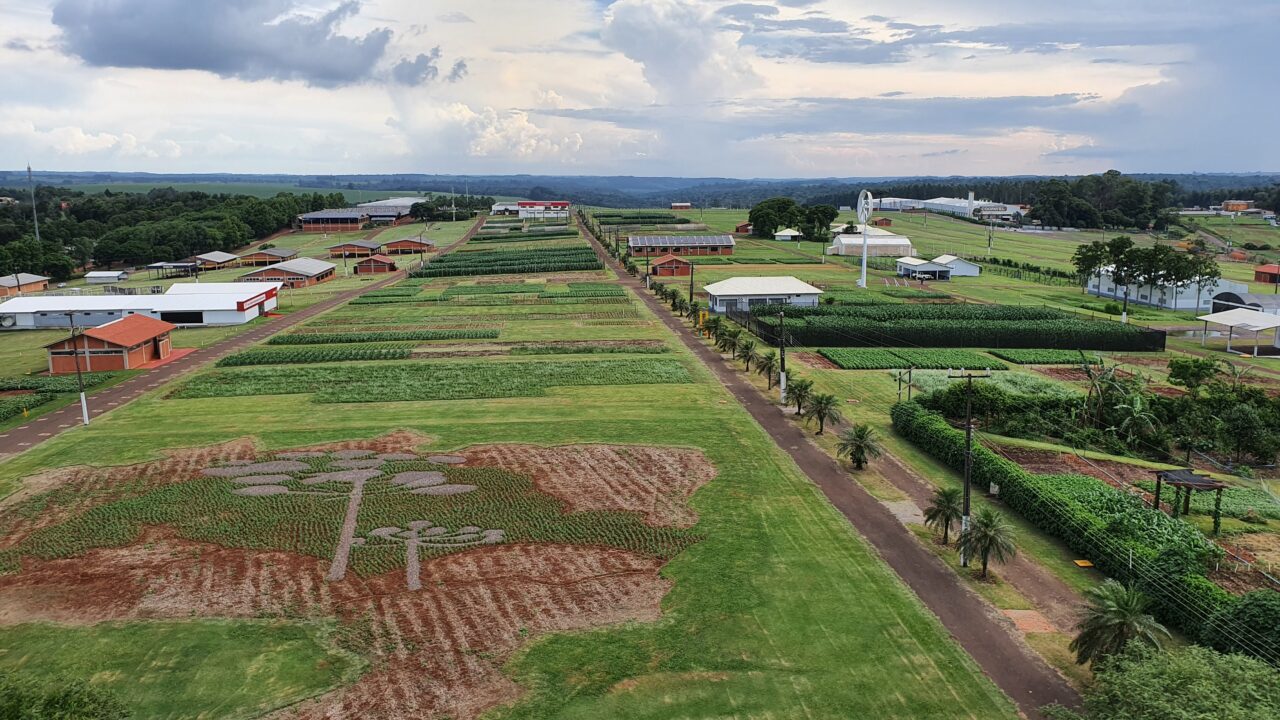 Área de 720 mil metros quadrados que abriga o Show Rural desde 1989; Foto: Assessoria de imprensa Show Rural Coopavel