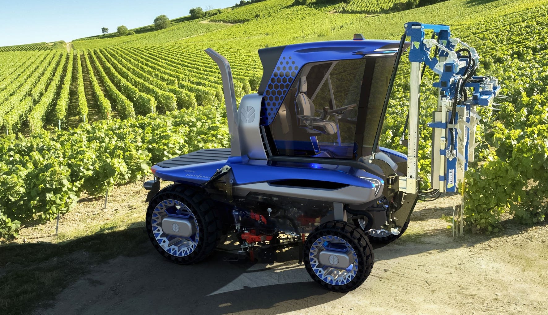New Holland Straddle Tractor Concept