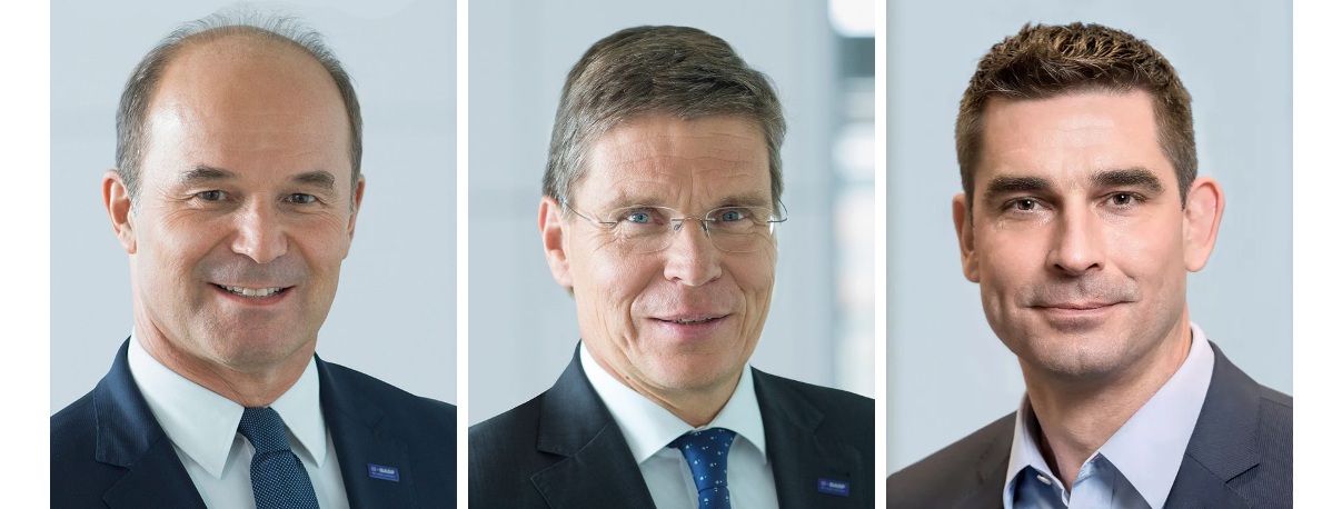 Martin Brudermüller (Chairman of the Board of Executive Directors); Hans-Ulrich Engel (Vice Chairman of the Board of Executive Directors and Chief Financial Officer); Lars Kissau (President Net Zero Accelerator)