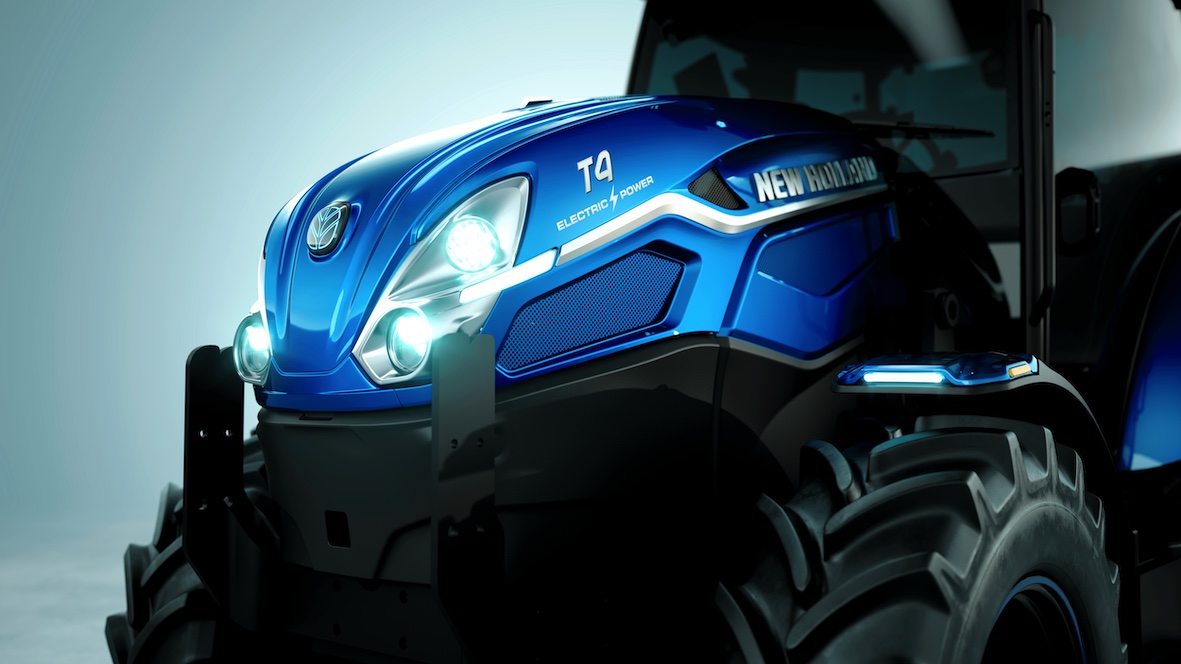 New Holland T4 Electric Power - Frente esquerda