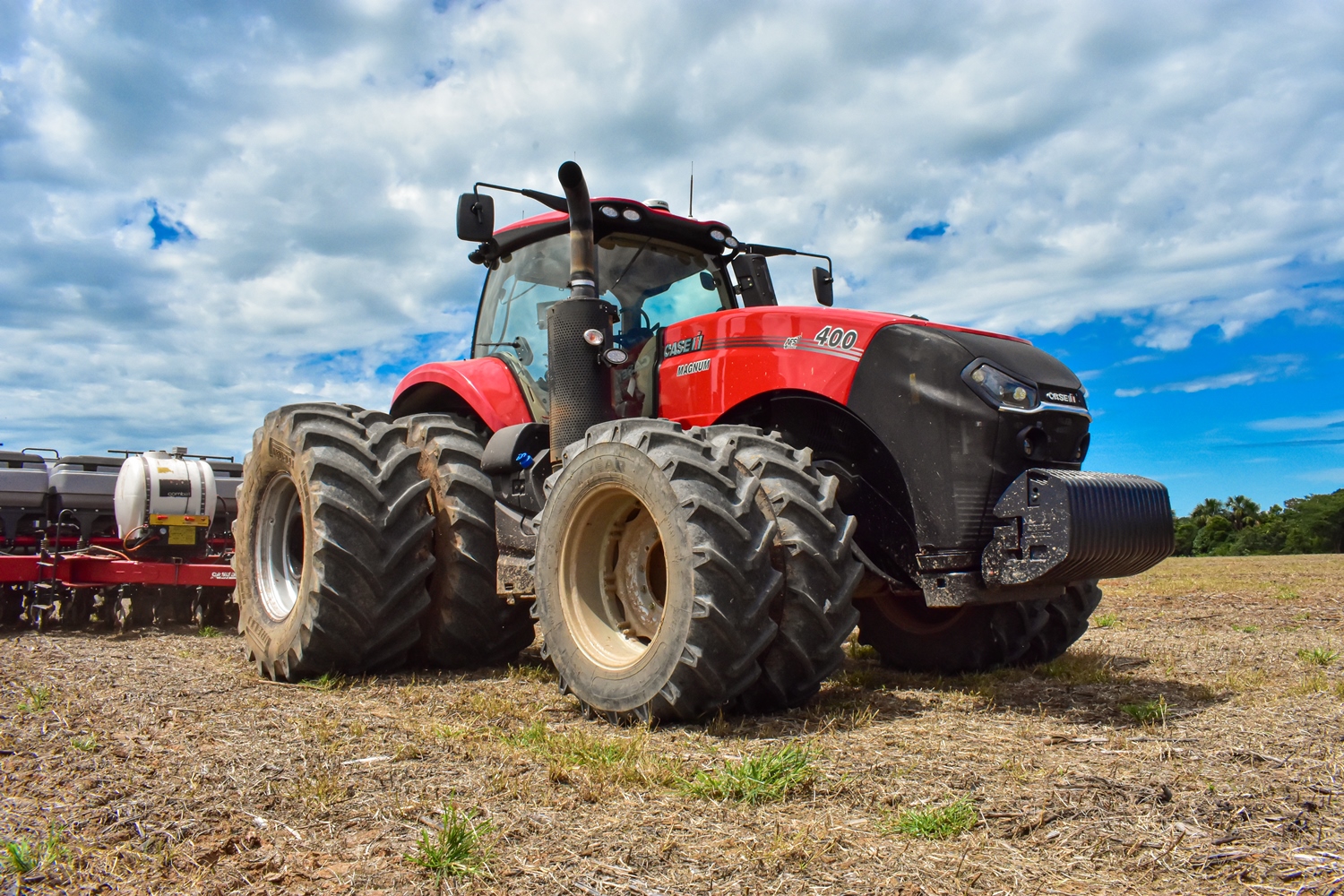 Case IH Magnum 400 AFS Connect tractor test drive - Revista Cultivar