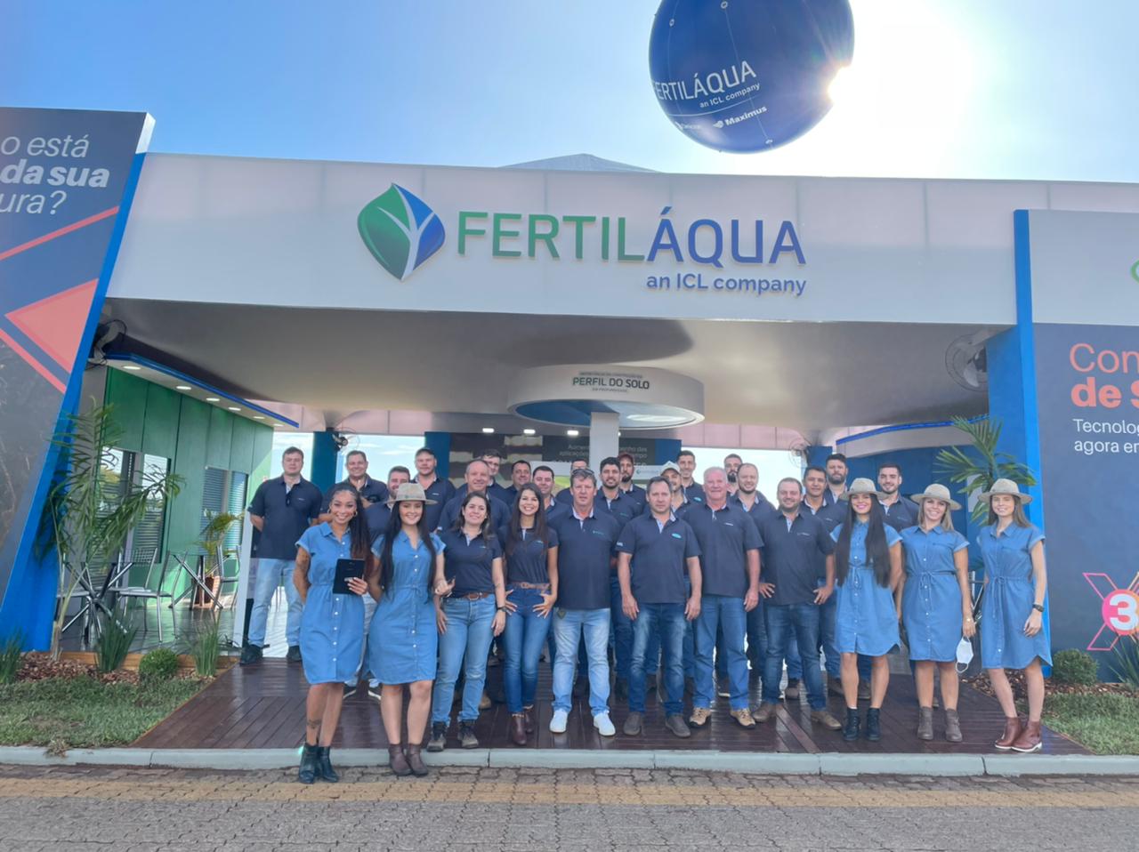 Equipe&nbsp;Fertiláqua está presente na 22ª edição da Expodireto Cotrijal