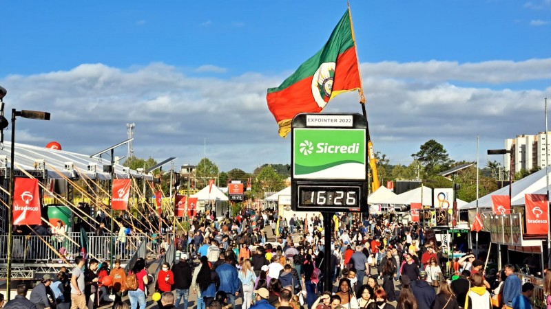 Na maior de todas as edições, 742 mil pessoas estiveram na Expointer desde o seu início até as 13h30 deste domingo. - Foto: Fernando Dias/Ascom Seapdr