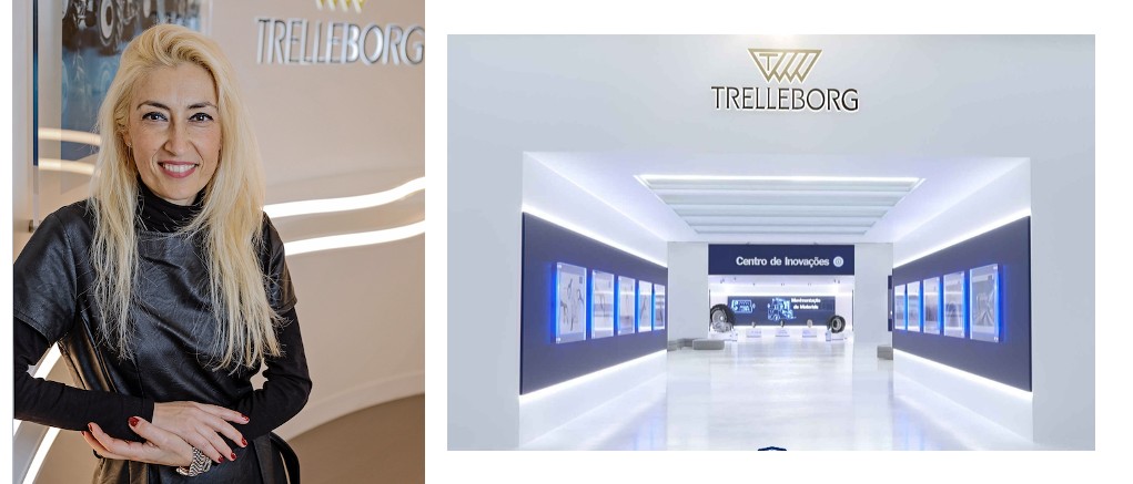 Emiliana Vesco comenta sobre a área de inovação do showroom virtual da Trelleborg