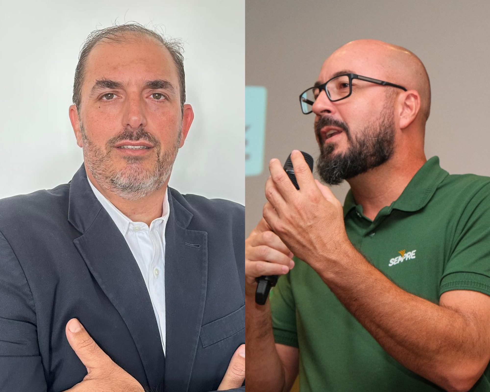 Marcelo Henrique Pupim, Diretor Comercial; José Márcio Sutil,&nbsp; vice-presidente da SEMPRE AgTech