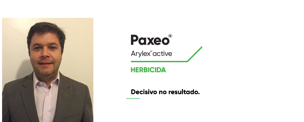 "O produto possui um modo de ação diferenciado que irá contribuir para um controle consistente e duradouro, além de oferecer flexibilidade na aplicação”, explica André Baptista