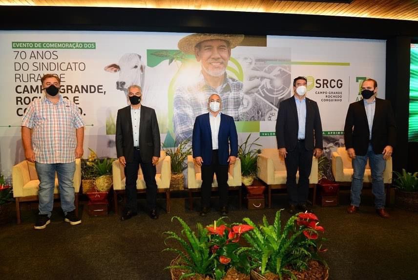 Sindicato Rural de Campo Grande, Rochedo e Corguinho, uma das entidades representativas mais tradicionais de Mato Grosso do Sul, empossará a nova diretoria, sob presidência do produtor rural Alessandro Coelho, reeleito em fevereiro deste ano. - Foto: Divulgação