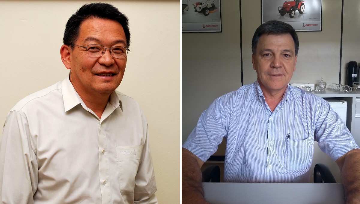 Nelson Watanabe e&nbsp;Cesar Roberto Guimarães de Oliveira