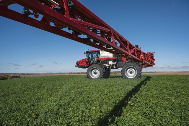 Pulverizadores Case IH terão barras mais longas e leves, que trazem benefícios agronômicos. - Foto: Divulgação