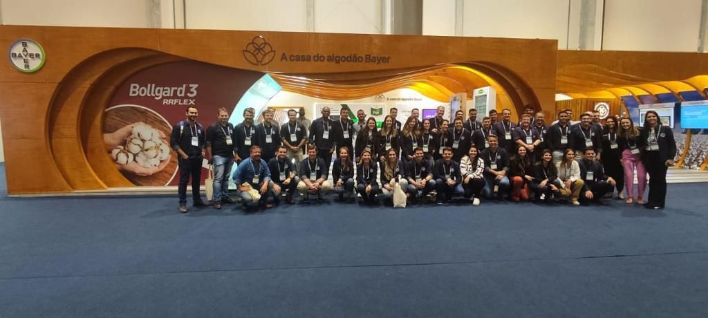 Equipe de especialistas da Bayer presente no&nbsp;Congresso Brasileiro do Algodão (CBA).