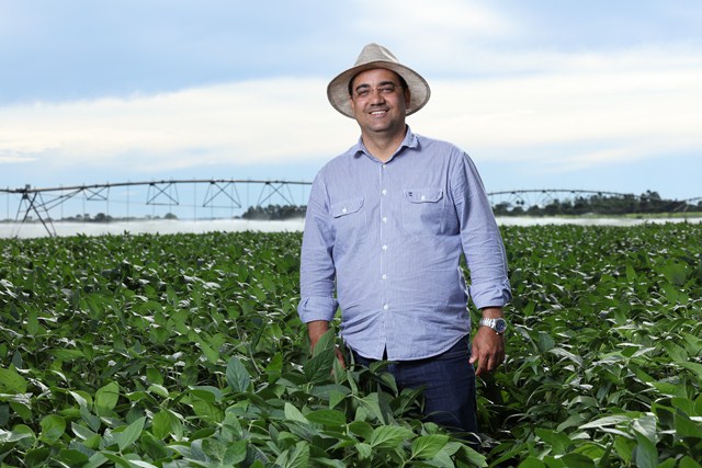 Bruno Sampaio, gestor agrícola das Fazendas BMG Agro