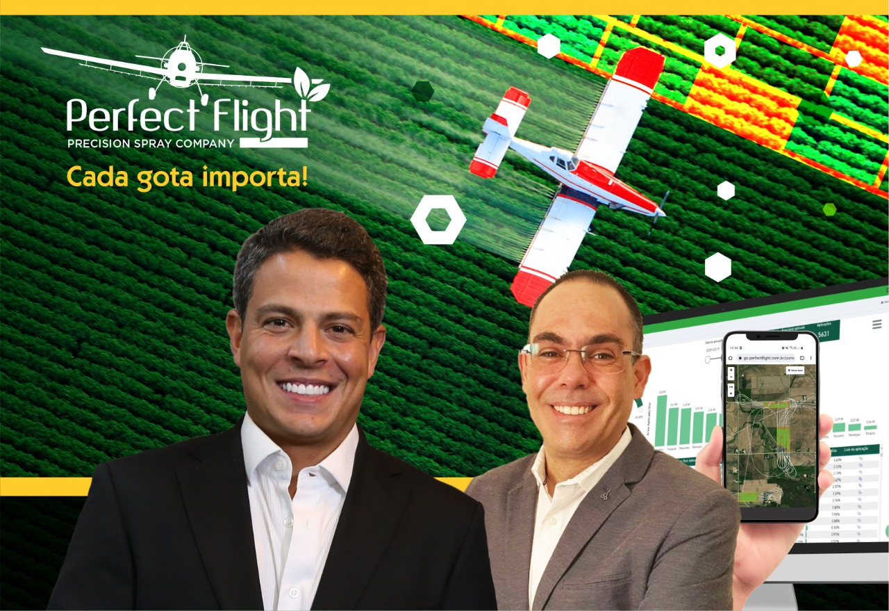 Kriss Corso, CEO e cofundador da Perfect Flight;&nbsp;Igor Rezende Coelho, Líder de Vendas Internacionais da Perfect Flight