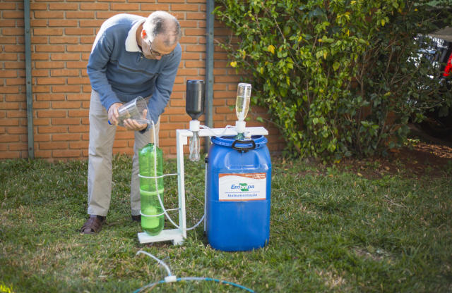 Tecnologia de baixo custo é destinada a pequenos produtores rurais e jardinagem. - Foto: Paloma Bazan