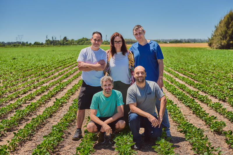 Fernando Calo, CMO; Sabrina Muñoz, CM Brasil; Leandro Sabignoso, CEO e founder; Nicolás Larrandart, CTO e founder; e Claudio Caraccciolo, CDO. - Foto: Divulgação&nbsp;