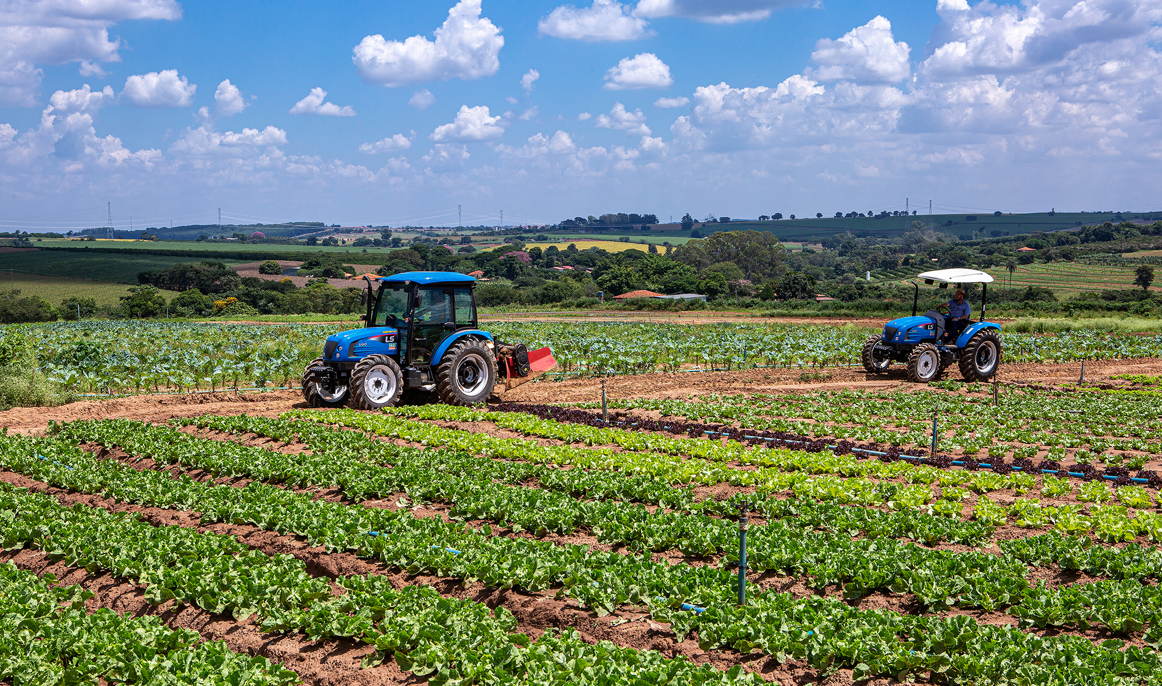 Tratores LS Tractor oferecem diferenciais específicos para o setor de horticultura