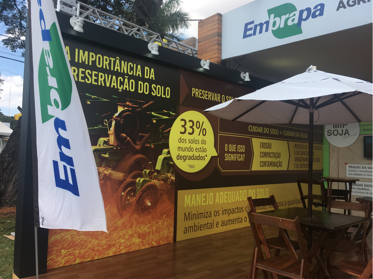 A Embrapa Soja participa da 60ª Exposição Agropecuária e Industrial de Londrina (Expo Londrina 2022), entre 1º e 10 de abril, no Parque de Exposições NeyBraga, em Londrina (PR). - Foto: Divulgação