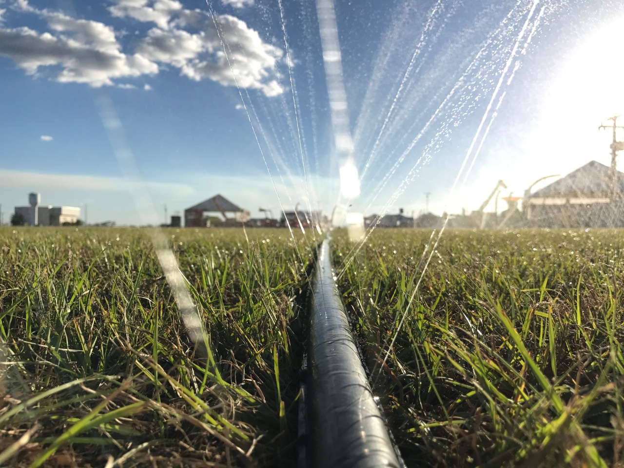 Produto da Santeno direciona a água 100% para a planta e não exige bomba hidráulica de alta pressão, além de ter menor custo de instalação com relação a outras modalidades. - Foto: Divulgação