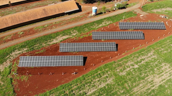 Usina localizada em Serranópolis do Iguaçu - Foto: ADS Solar