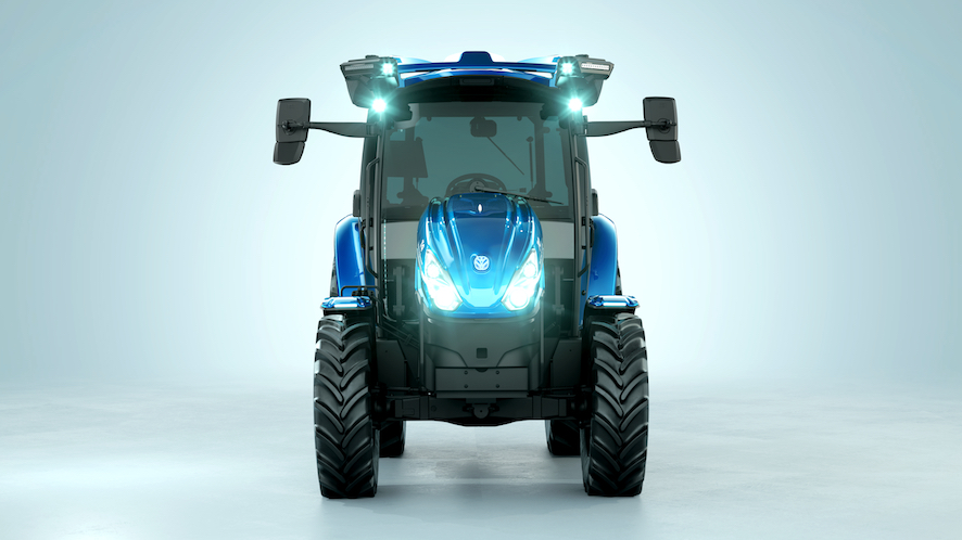 New Holland T4 Electric Power - Luzes acionadas