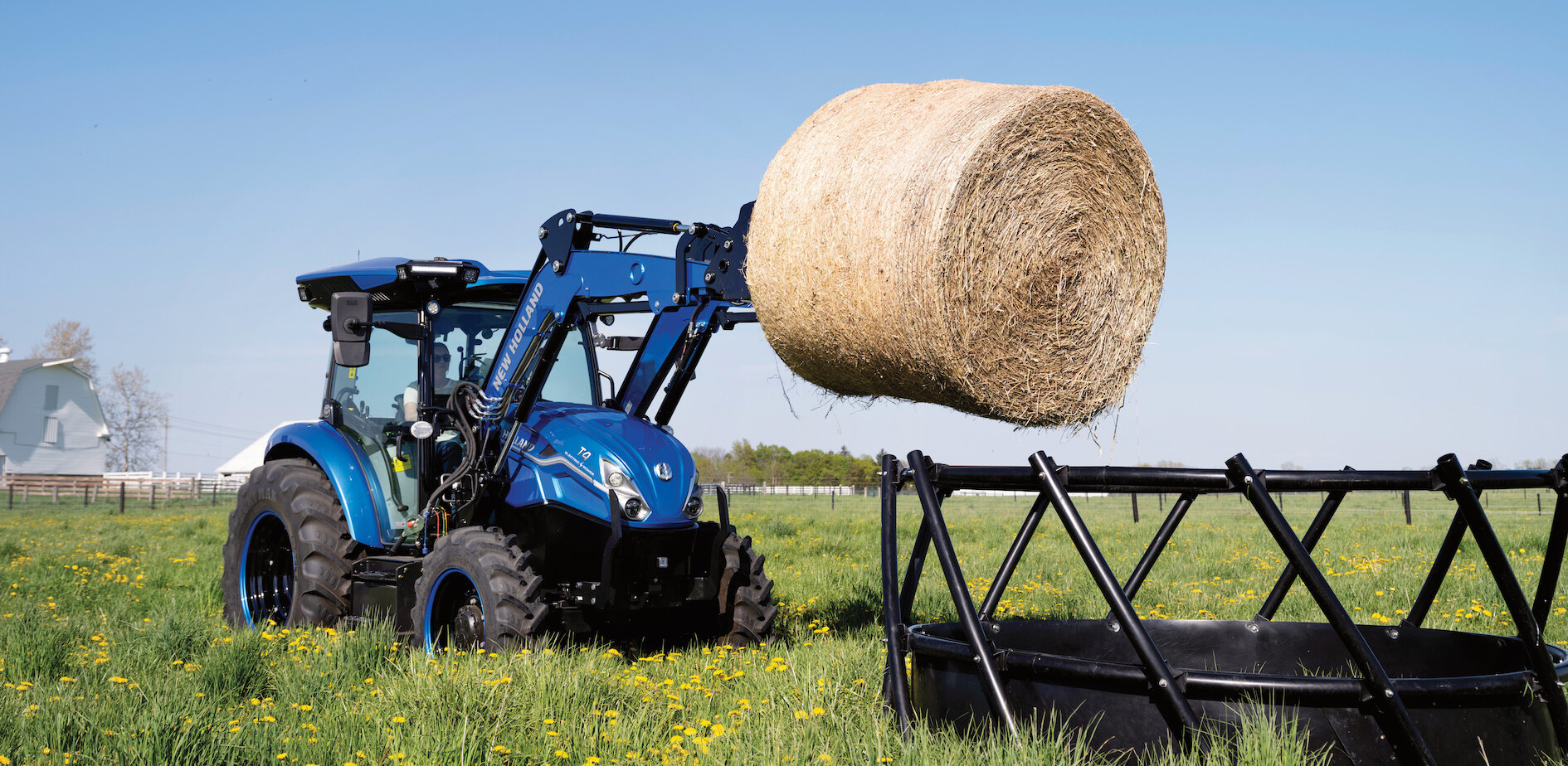 New Holland Agriculture Apresenta Ao Público O T4 Electric Power