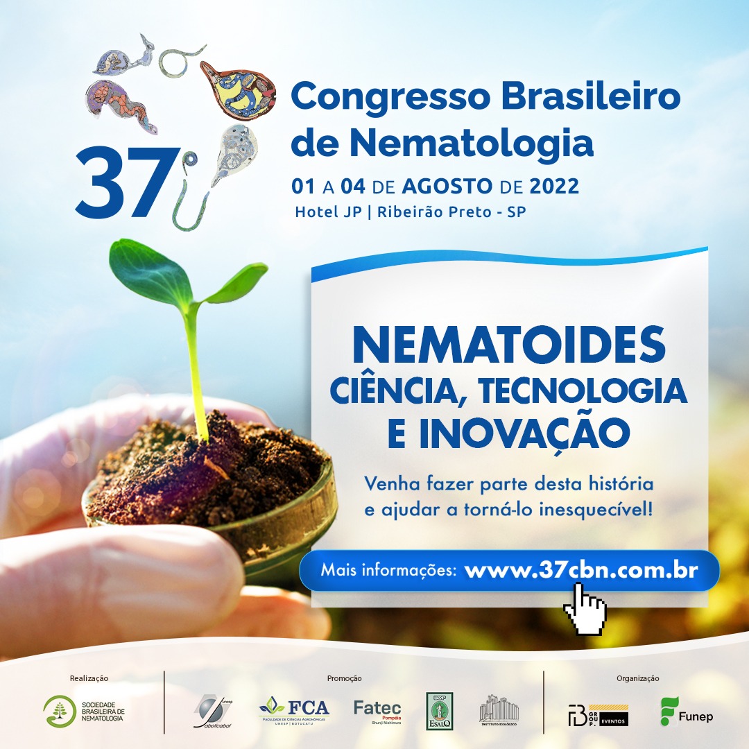 37º Congresso Brasileiro de Nematologia&nbsp;