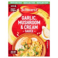 Schwartz Garlic, Mushroom & Cream Sauce 26g