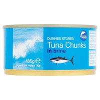 Dunnes Stores Tuna Chunks in Brine 185g