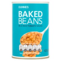 Dunnes Stores Baked Beans in a Rich Tomato Sauce 420g