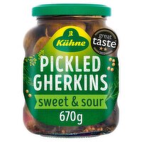 Kühne Pickled Gherkins 670g