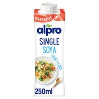 Alpro Soya Long Life Alternative to Single Cream 250ml