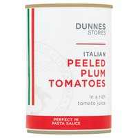 Dunnes Stores Italian Peeled Plum Tomatoes 400g