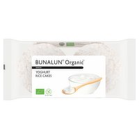 Bunalun Organic Snacks Yoghurt Rice Cakes 100g