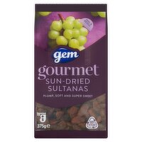 Gem Gourmet Sultanas 375g