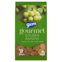 Gem Gourmet Golden Raisins 375g